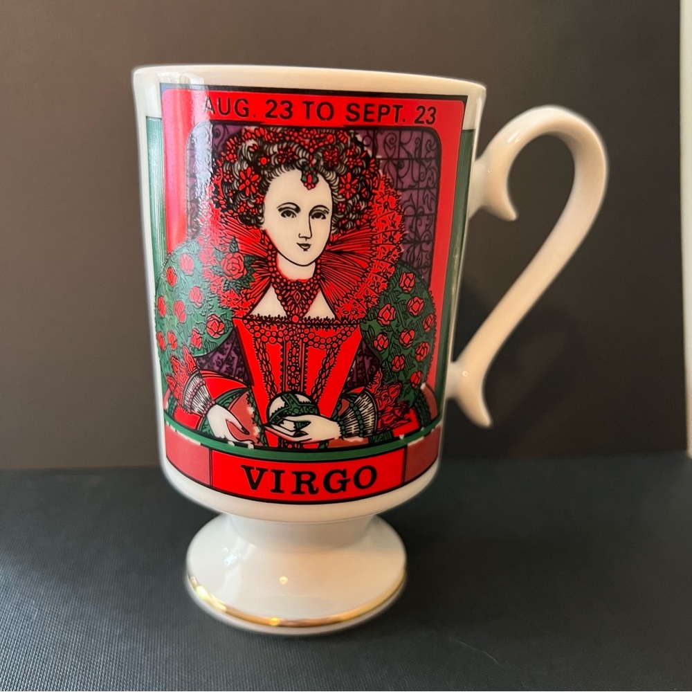 Virgo Astrology star sign zodiac mug by Royal Crown Arnart smug mugs
